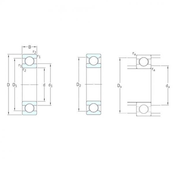 Bearing D/W R2-6 SKF #1 image