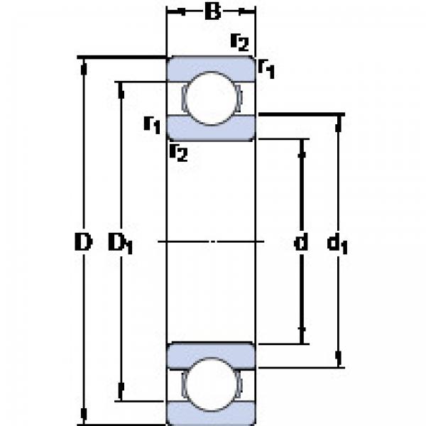 Bearing 16009 SKF #1 image