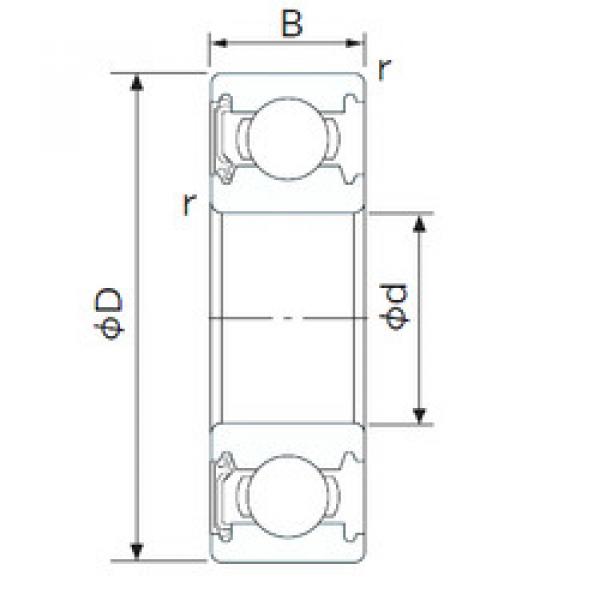 Bearing 6017-RS CYSD #1 image