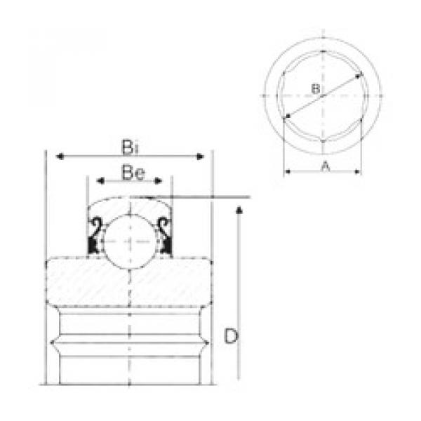 Bearing 205KRRB2 CYSD #1 image