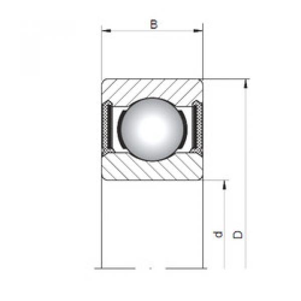 Bearing 607-2RS CX #1 image