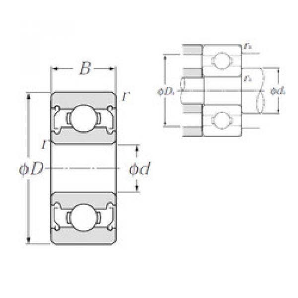 Bearing 60/2,5ZZA NTN #1 image