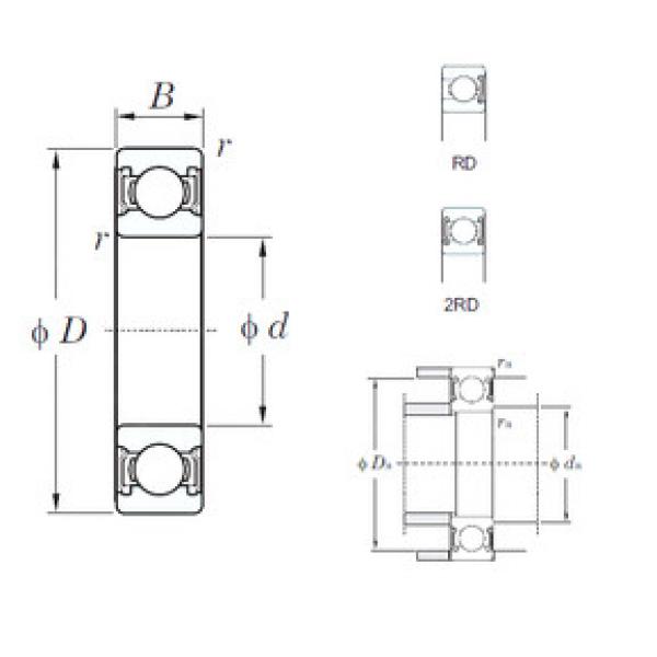 Bearing 6004-2RD KOYO #1 image