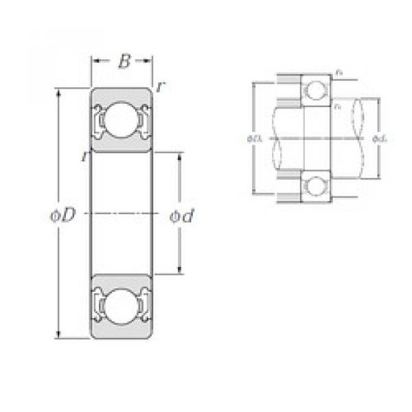 Bearing 60/22ZZ NTN #1 image