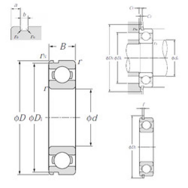 Bearing 6007NR NTN #1 image