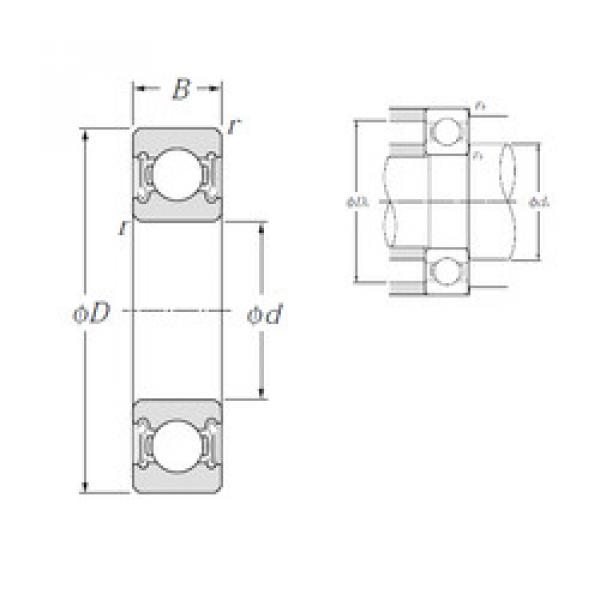 Bearing 6002LLB NTN #1 image