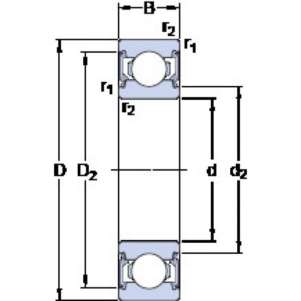 Bearing 607-2RSLTN9/HC5C3WTF1 SKF #1 image