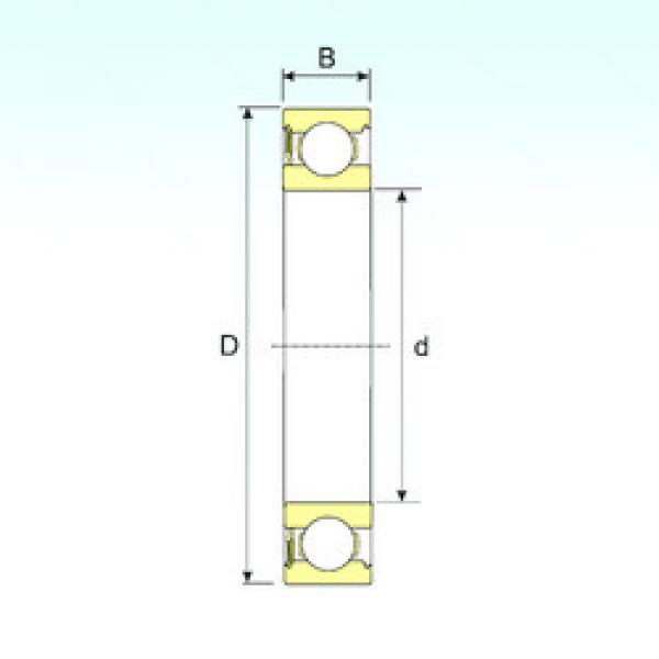 Bearing 6018-RS ISB #1 image