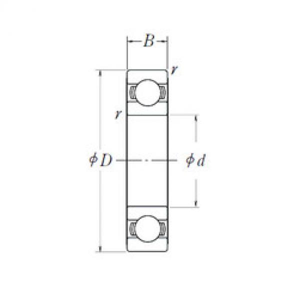 Bearing 6000L11-H-20 NSK #1 image