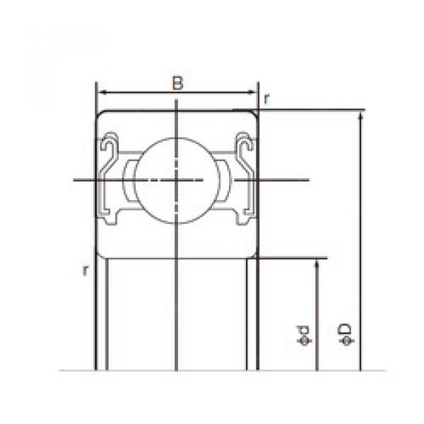 Bearing 6026ZZ NACHI #1 image