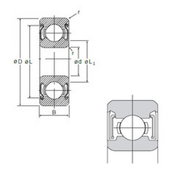 Bearing 607SS NMB #1 image