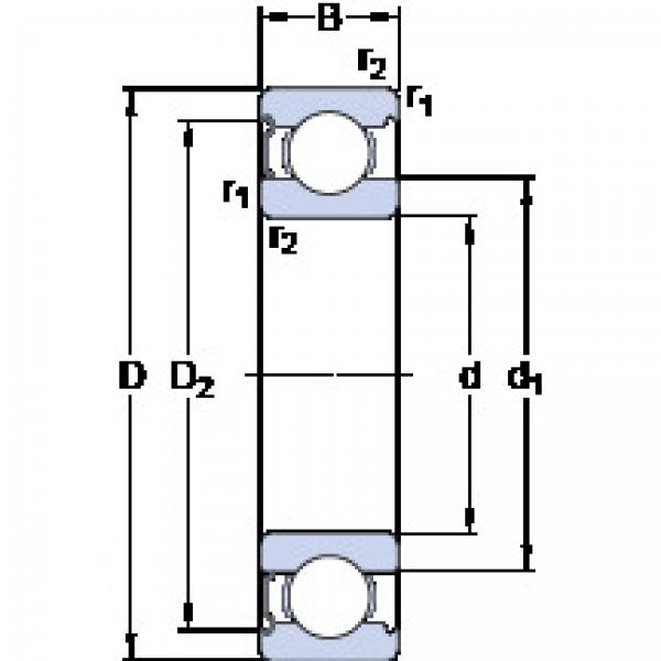 Bearing 6003-Z SKF #1 image