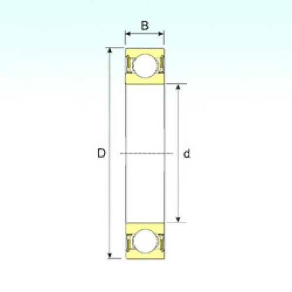 Bearing 61814-2RZ ISB #1 image