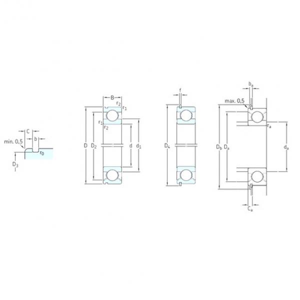 Bearing 6011NR SKF #1 image