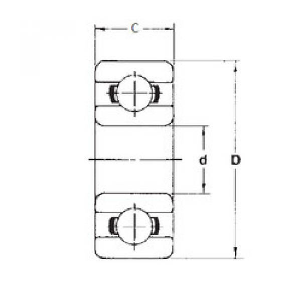 Bearing 601XZZ FBJ #1 image