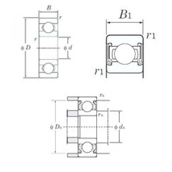 Bearing 606-2RD KOYO #1 image