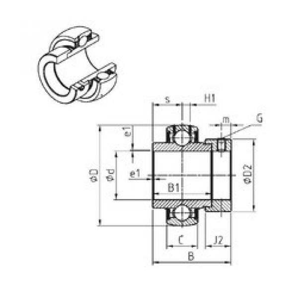 Bearing EX216 SNR #1 image