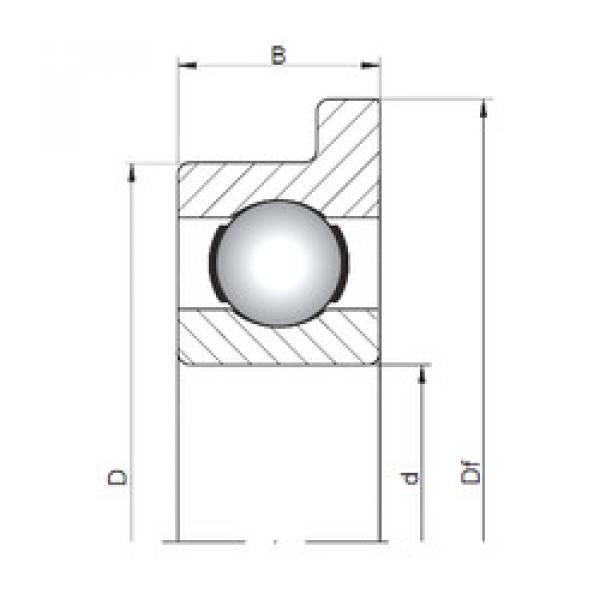 Bearing FL618/7 ISO #1 image