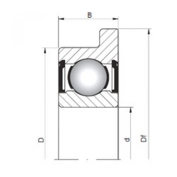 Bearing FL619/1 ZZ CX #1 image