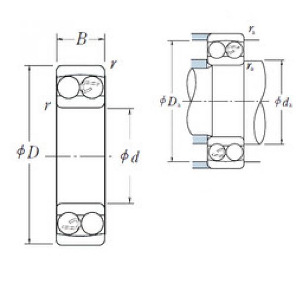 Bearing 1222 NSK #1 image