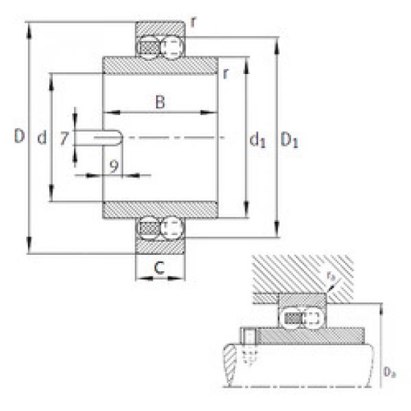 Bearing 11211-TVH FAG #1 image