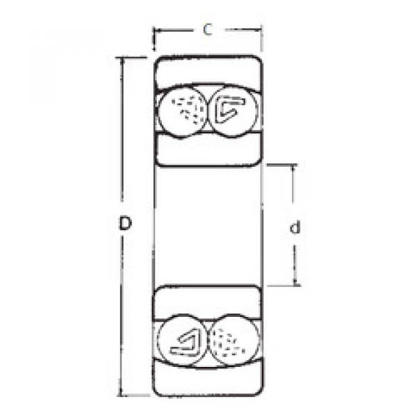 Bearing 1206 FBJ #1 image