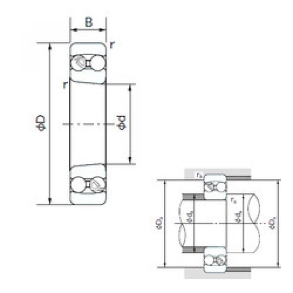 Bearing 1216K NACHI #1 image