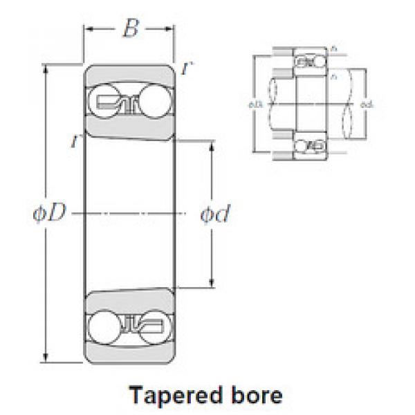 Bearing 1205SK NTN #1 image