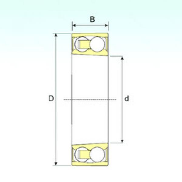 Bearing 2208-2RSKTN9 ISB #1 image