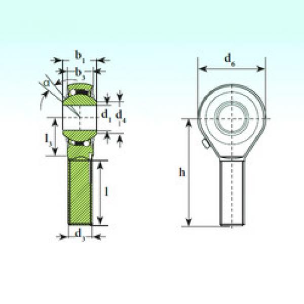 Bearing TSM 10 BB-O ISB #1 image