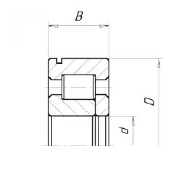 Bearing NUPK2205S14N NACHI #1 image