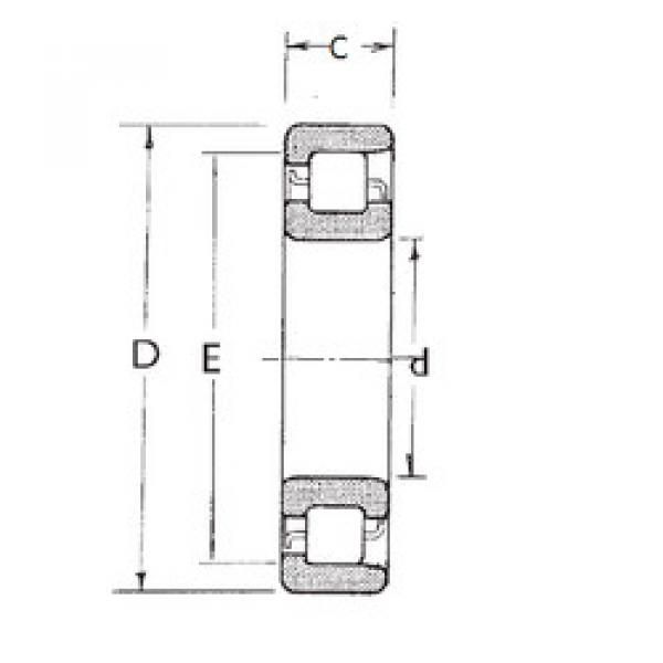 Bearing NF307 FBJ #1 image