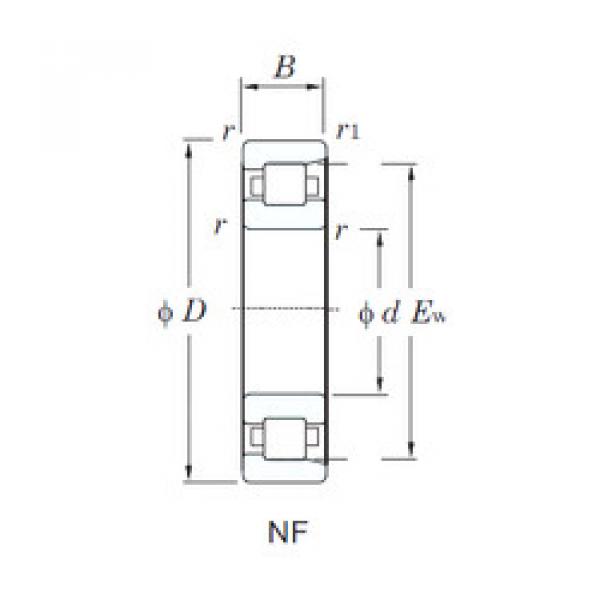 Bearing NF216 KOYO #1 image