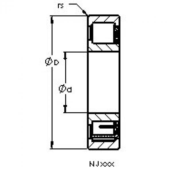 Bearing NJ2311 EM AST #1 image