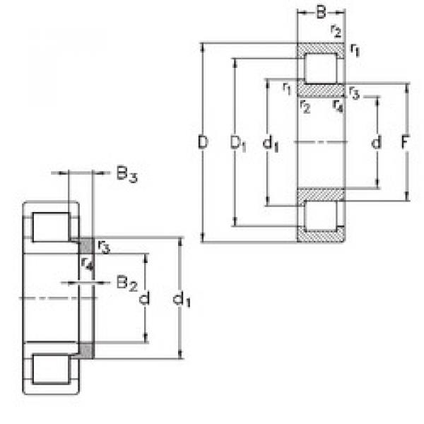 Bearing NJ2332-E-M6+HJ2332-E NKE #1 image