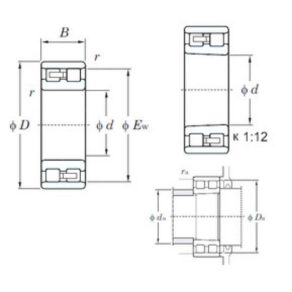 Bearing NN3018 KOYO #1 image