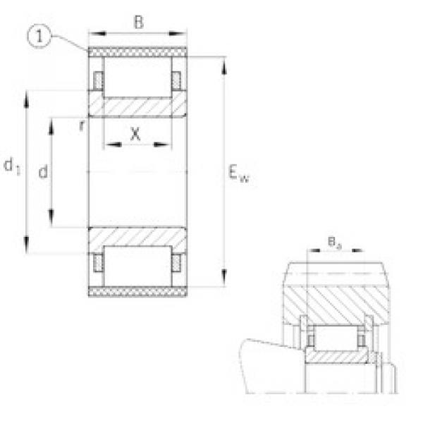 Bearing RN2228-E-MPBX FAG #1 image