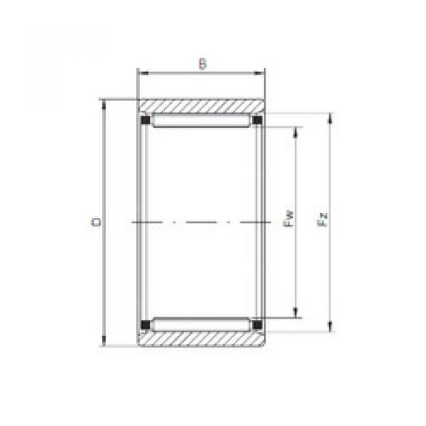 Bearing RNAO20x28x13 ISO #1 image