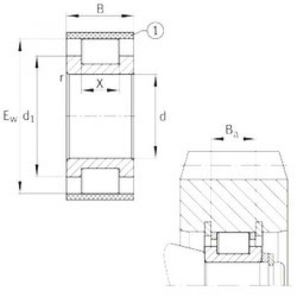 Bearing RSL183008-A INA #1 image