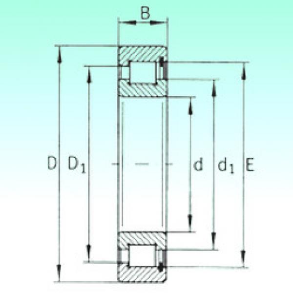 Bearing SL181852 NBS #1 image