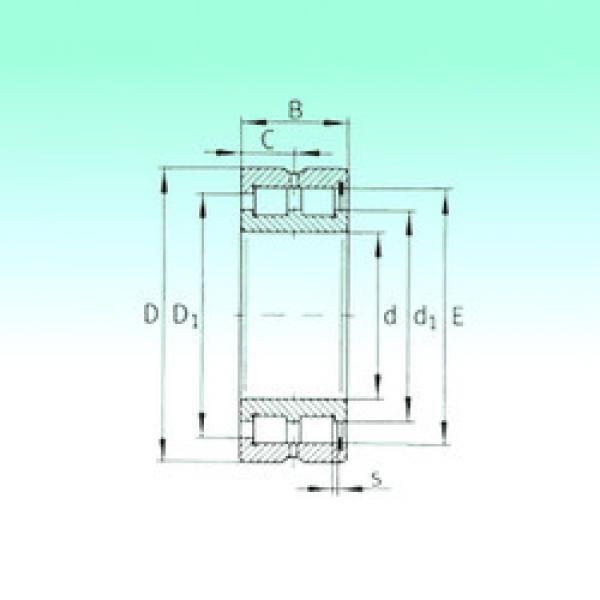 Bearing SL185020 NBS #1 image