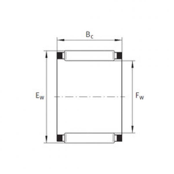 Bearing K30X34X13 INA #1 image