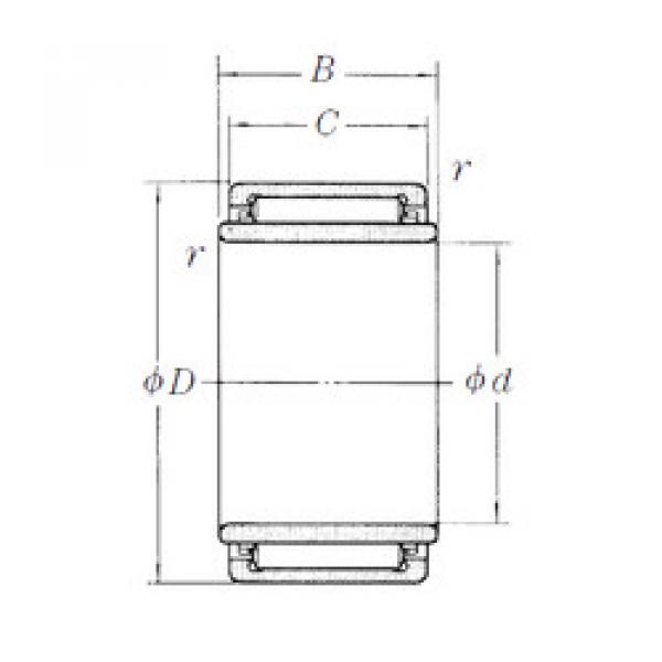 Bearing LM2620 NSK #1 image