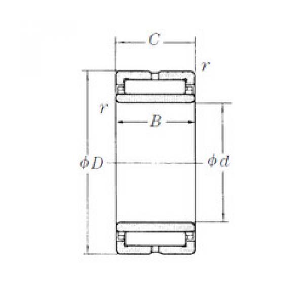 Bearing NA5918 NSK #1 image