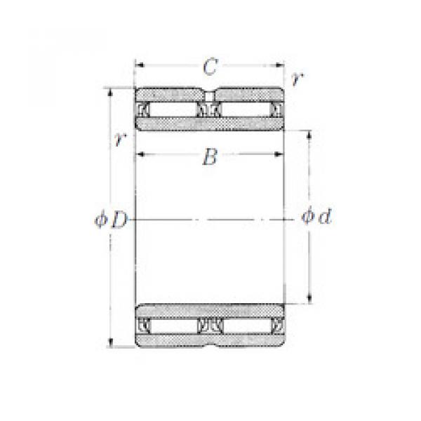 Bearing NAFW355034 NSK #1 image