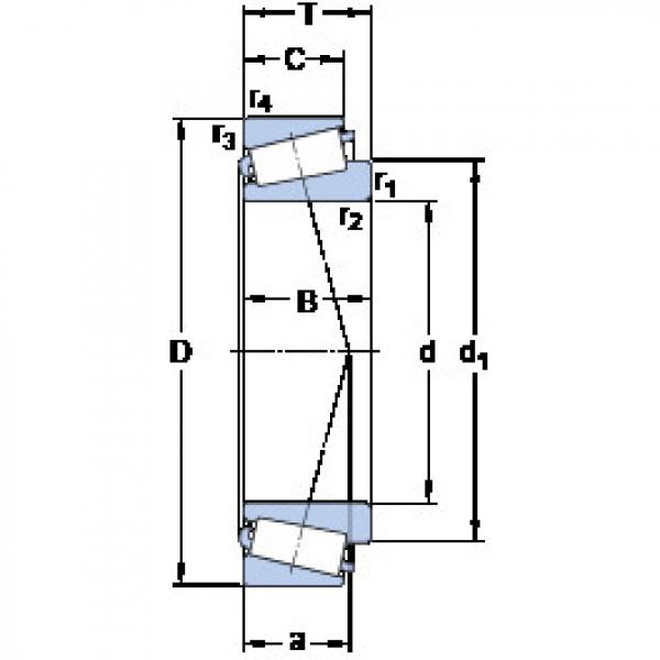 Bearing 32040 X SKF #1 image