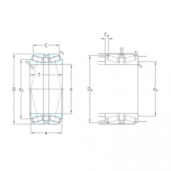 Bearing 30308T72J2/QDBC220 SKF #1 image