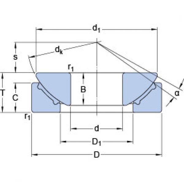 Bearing GX 17 F SKF #1 image