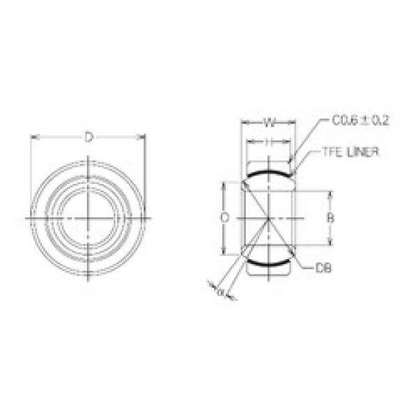 Bearing MBT18 NMB #1 image