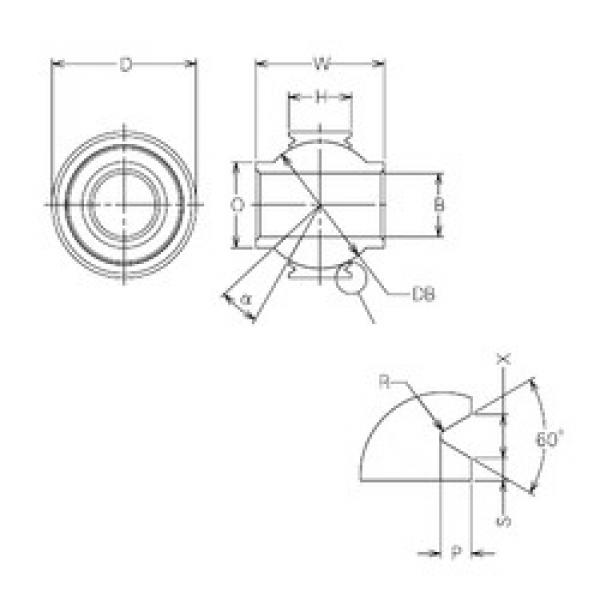 Bearing MBY14VCR NMB #1 image